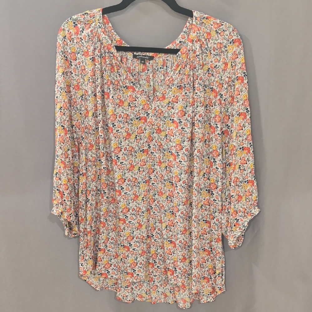 Soiree Floral Women's Top 3x